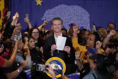 California Gov. Newsom Denies Push For Fast-Food Wage Exception