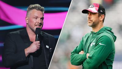 Pat McAfee gets honest about the justification for his controversial partnership with Aaron Rodgers