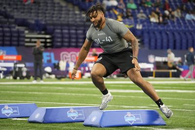 Marshawn Kneeland’s stellar NFL Scouting Combine should put him high on the Lions draft radar