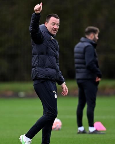 John Terry Demonstrates Dedication And Focus In Training Session