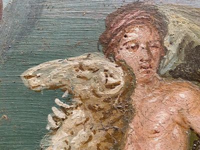 Archaeologists find Pompeii fresco depicting Greek mythological siblings