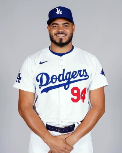 Dinelson Lamet Showcases Los Angeles Dodgers Gear With Style