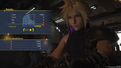 Perfect scoring the Final Fantasy 7 Rebirth piano mini-game is giving me a greater rush than any RPG boss battle