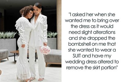 Mom Won’t Lend Her Wedding Dress As Promised So That Her Daughter Can Cut It Up