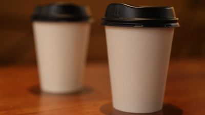 Plastic coffee cups tamped out in nation-first ban