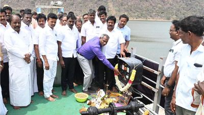 Water released from Kuppanatham dam in Tiruvannamalai as sowing for paddy season gets underway