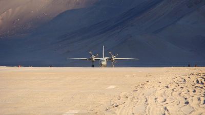 IAF finishes black-topping of Nyoma landing strip near LAC
