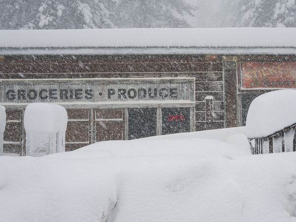 Sierra Nevada is expected to receive another 2 feet of snow through the weekend