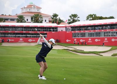The shortest player on the LPGA is the 54-hole leader at the HSBC Women’s World Championship