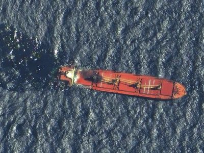 Cargo ship sinks in Red Sea nearly 2 weeks after being hit by Yemen's Houthi rebels