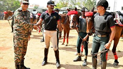 NCC team return to Tirupati after 210 km-long horseback expedition
