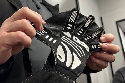 NASCAR displays Joey Logano's altered racing glove