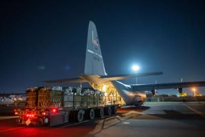 US Conducts First Gaza Aid Airdrop Amid Israel-Palestine Conflict
