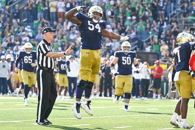 Steelers meet with ‘powerful’ OT Blake Fisher at NFL combine