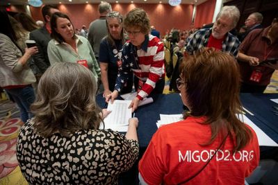 Donald Trump sweeps Michigan’s Republican party convention