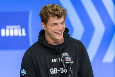 J.J. McCarthy seemingly had the loudest cheering section for him at the 2024 NFL combine