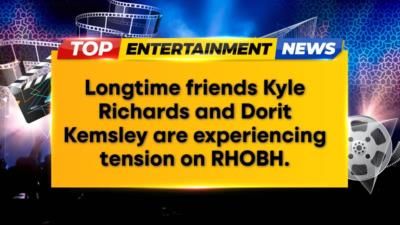 Kyle Richards And Dorit Kemsley Feud Escalates On RHOBH.