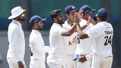 Ranji Trophy semifinal: Mumbai pacers run riot on green top