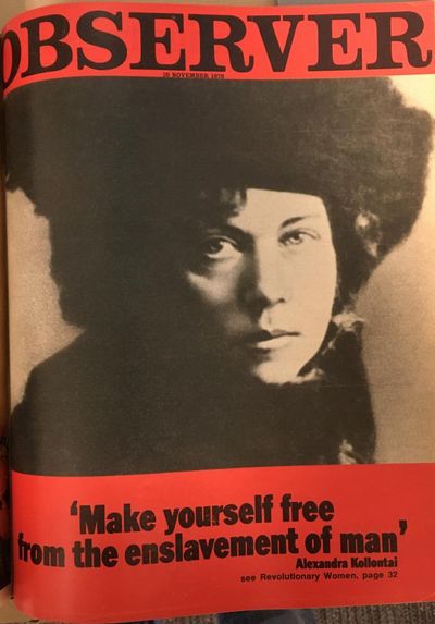 Looking back over previous generations of  revolutionary feminists, 1976