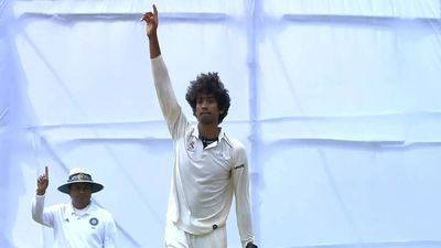 Watch: Sai Kishore grabs a fifer to complete 50 wickets in Ranji Trophy season