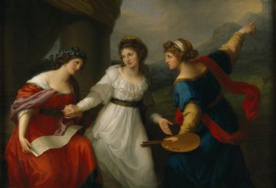 Angelica Kauffman; Sargent and Fashion review – appearance is all