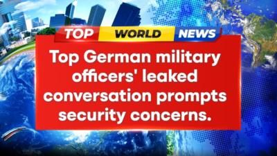 Leaked Military Conversation Sparks Investigation In Germany