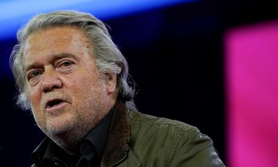 ‘He believes in power and chaos’: alarm as Steve Bannon plots to propel Trump