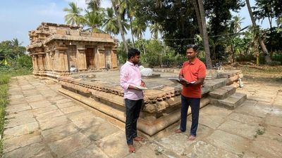 State Department of Archaeology begins conservation work at Sadayar Koil
