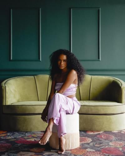 Toni-Ann Singh Radiates Confidence And Grace In Pink Photoshoot