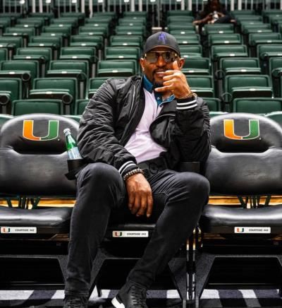 Ray Lewis: Dominance And Presence Courtside