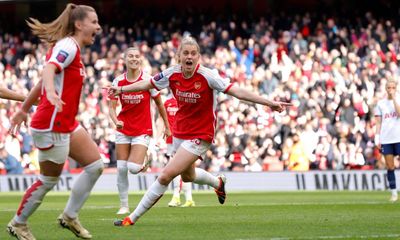 Arsenal and Russo delights sold-out crowd with WSL derby win over Spurs