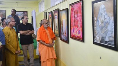M.S. Murthy’s art exhibition inaugurated in Vijayawada