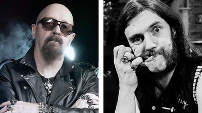 “I have fond memories of sitting on Lemmy‘s lap after he’d come offstage, with his hair in a white towel turban”: Rob Halford says Judas Priest‘s new album has a tribute to Lemmy and Ronnie James Dio
