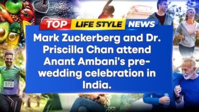 Mark Zuckerberg And Dr. Priscilla Chan Attend Lavish Indian Wedding