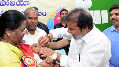 Telangana hits 92.52% Pulse Polio Vaccination coverage on inaugural day