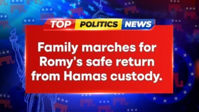 Family Of Hostage Romy Gonen Marches For Her Safe Return