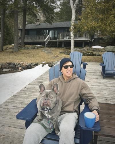 James Duthie's Joyful Moments With Furry Companion