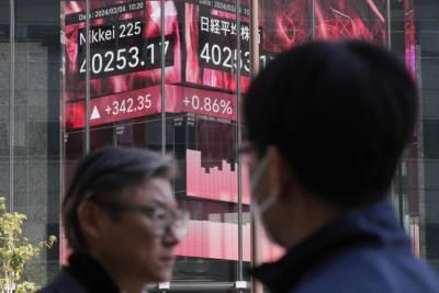 Japan's Nikkei 225 Surges Past 40,000 Mark On Tech Demand