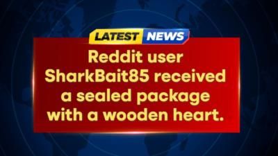 Reddit User Receives Mysterious Package With Wooden Heart Inside