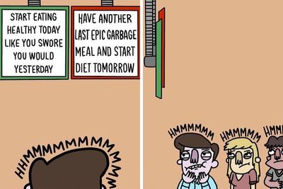 34 Funny Comics For Those With A Darker Sense Of Humor By “Deliberately Buried Comics” (New Pics)