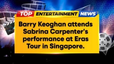 Barry Keoghan Supports Sabrina Carpenter At Singapore Concert