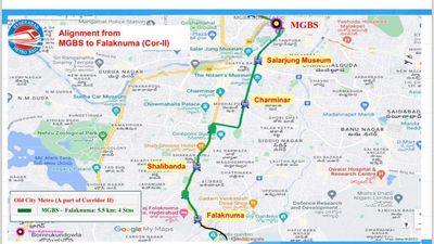 Telangana CM Revanth Reddy to lay stone for ₹2,000 crore 5.5 km Old City Metro up to Falaknuma on Friday