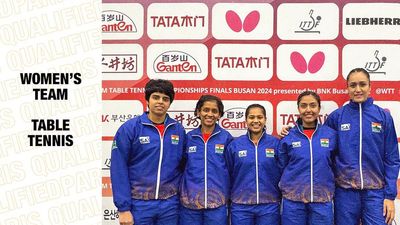 Table tennis: Indian teams qualify for Paris Olympics, script history