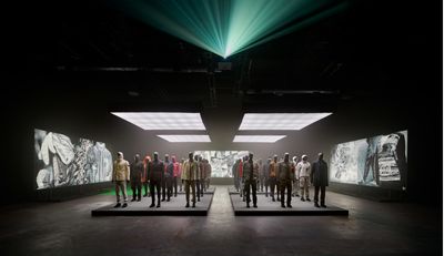 Stone Island brought its archive to Frieze LA for first major US exhibition