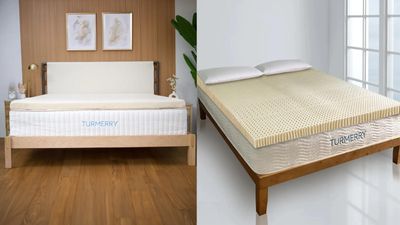 Turmerry Latex Mattress Topper review: a perforated pick for the perfect night's sleep