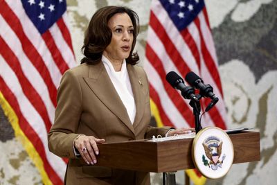 Harris stresses US support for Israel, Gaza truce in talks with Gantz