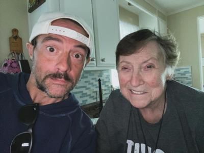 Kevin Smith's Heartwarming Selfies With Mom Radiate Joy And Love