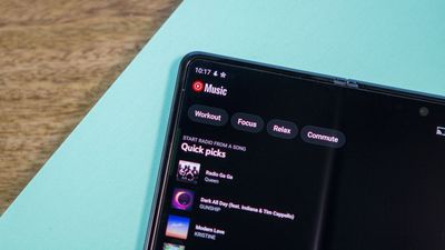 YouTube Music gives the Now Playing screen a cleaner look on the Web