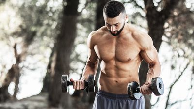 Chisel strong pecs and triceps with this 3-move dumbbell chest workout in 15 minutes