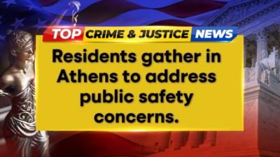 Residents In Athens Rally For Public Safety Concerns